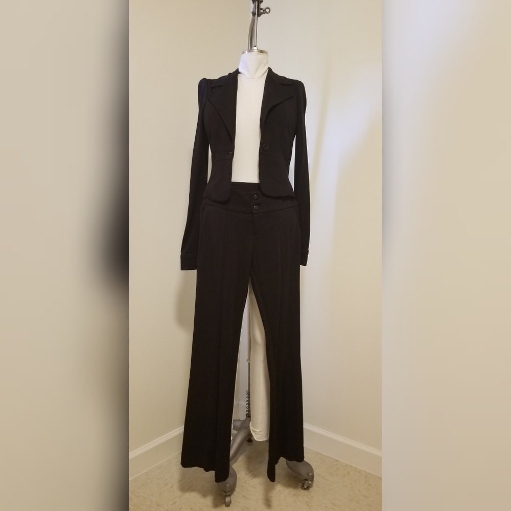 Bebe Liv Fit Black Suit